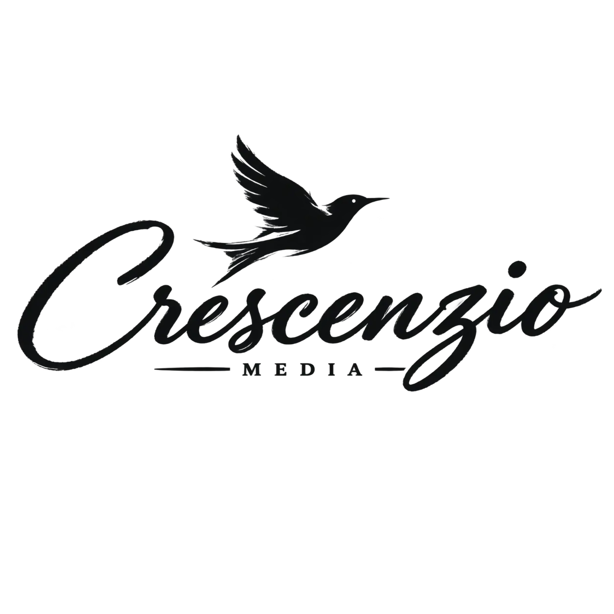 Crescenzio Media Bird Logo Crescenzio Media Bird Logo